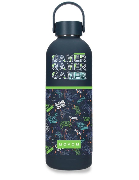 318334A BOTELLA TÉRMICA 500 ML. NEW ADVENT. GAME OVER MARINO