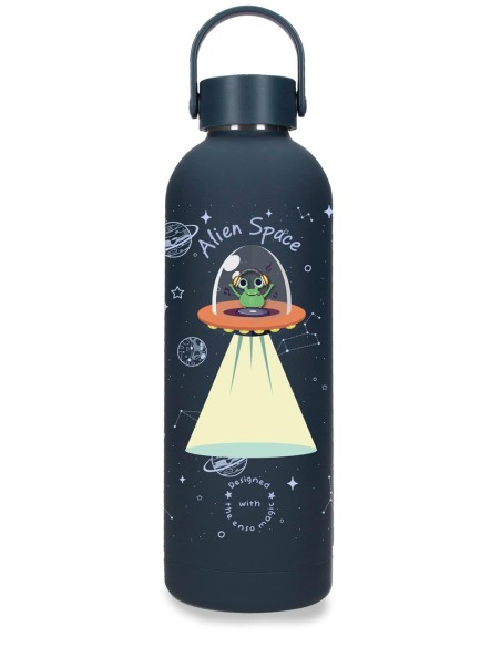 992332B BOTELLA TÉRMICA 500 ML. ENSO MAGICAL ALIEN SPACE NEG