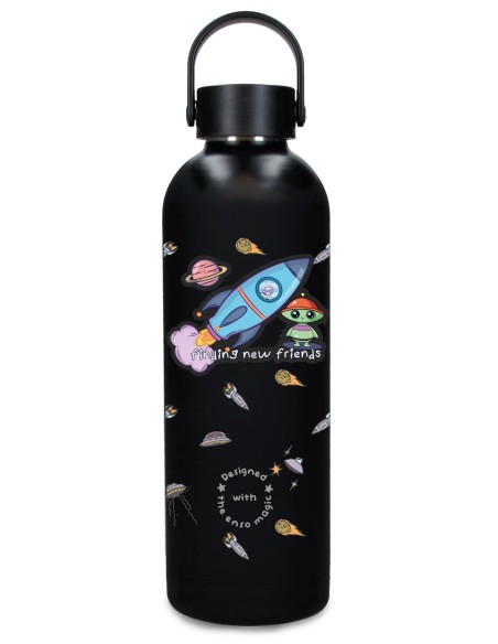 992332D BOTELLA TÉRMICA 500 ML. ENSO MAGICAL NEW FRIENDS NEG