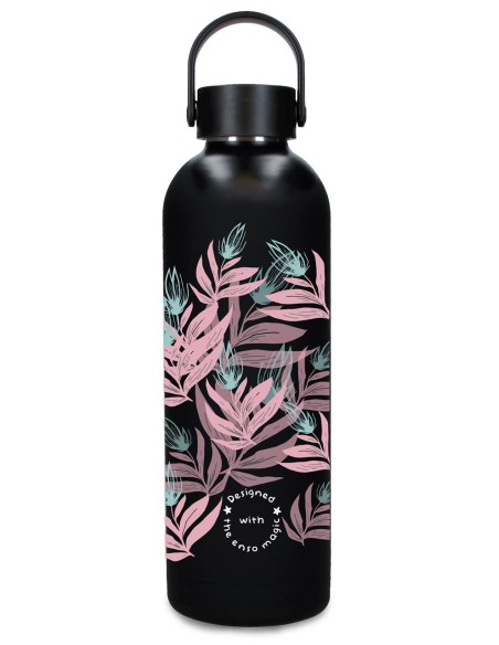 992332E BOTELLA TÉRMICA 500 ML. ENSO MAGICAL FLEUR LEAVES NE