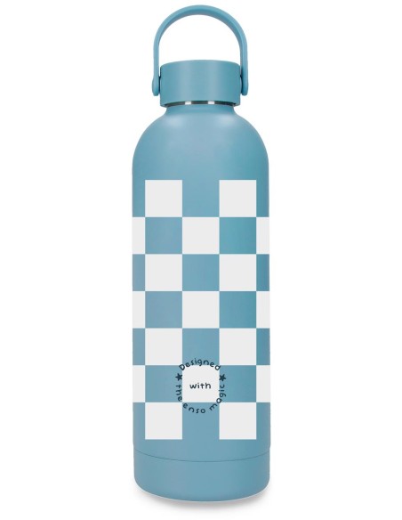 992332H BOTELLA TÉRMICA 500 ML. ENSO MAGICAL FLEUR SQUARES A