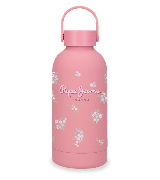 6063142 BOTELLA TÉRMICA 350 ML. PJL ABBEY NORA ROSA 2