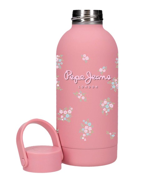 6063142 BOTELLA TÉRMICA 350 ML. PJL ABBEY NORA ROSA