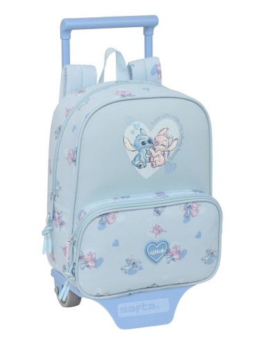 MOCH 232 BOLSILLOS FRONTALES+CARRO 805 STITCH Mochilas co...
