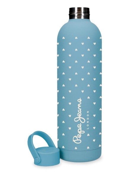 6063149 BOTELLA TÉRMICA 750 ML. PJL ABBEY HEARTS AZUL
