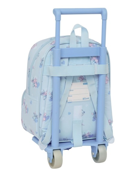 MOCH 232 BOLSILLOS FRONTALES+CARRO 805 STITCH Mochilas co...