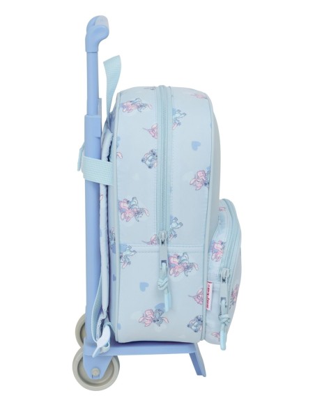 MOCH 232 BOLSILLOS FRONTALES+CARRO 805 STITCH Mochilas co...