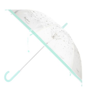 7528831 PARAGUAS BASTON PEQ. AUTOM. PJL HYDRA AZUL CLARO