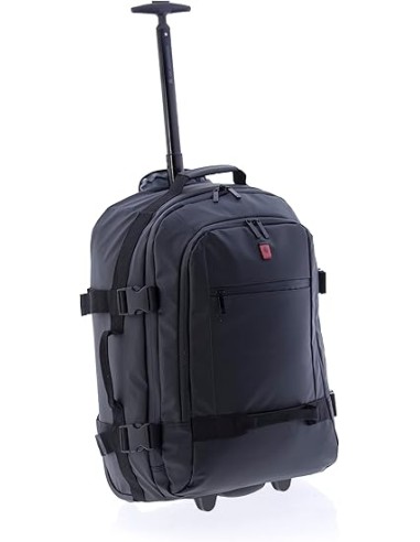 Mochila Con Ruedas Gladiator Polar Negro