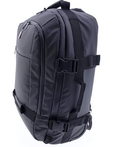 Mochila Con Ruedas Gladiator Polar Negro
