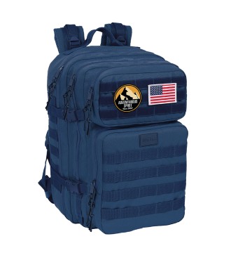 MOCHILA MILITAR PORTATIL 15,6'' SAFTA BASIC "MARINO"