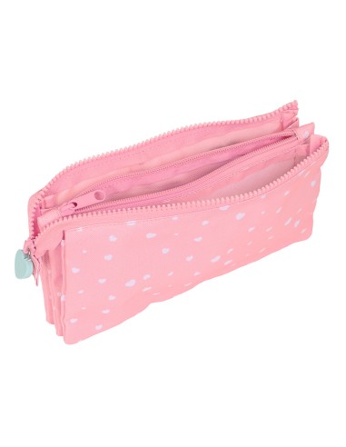 PORTATODO TRIPLE RECICLADO BLACKFIT8 "GLOBITOS"