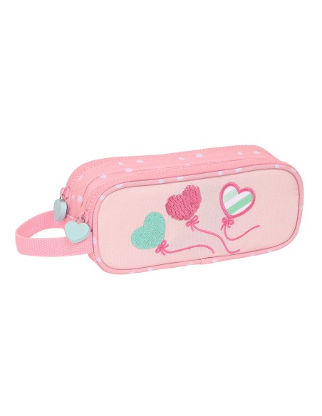 PORTATODO DOBLE RECICLADO BLACKFIT8 "GLOBITOS"