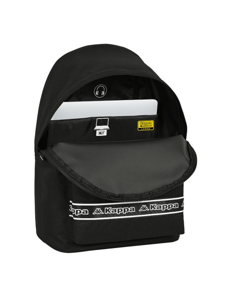 MOCHILA PARA PORTATIL 14,1" KAPPA BASICS "NEGRO"