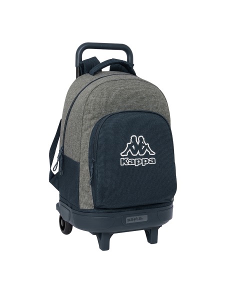 MOCHILA GDE. C/RUEDAS COMPACT EXTRAIBLE KAPPA "DARK NAVY"