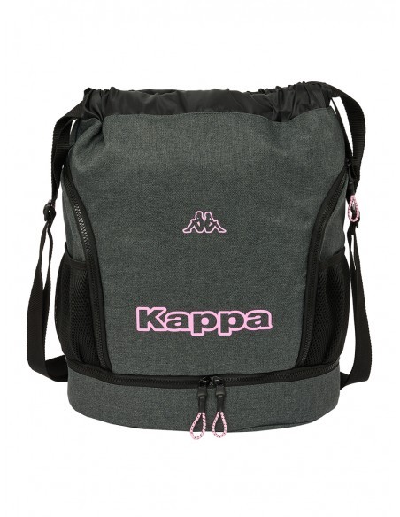 SACO MOCHILA KAPPA "SILVER PINK"