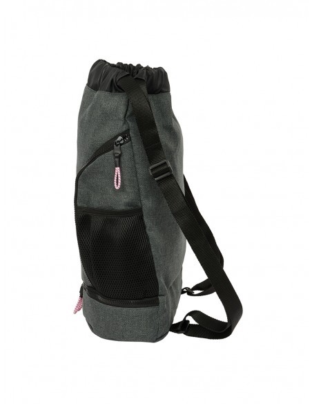 SACO MOCHILA KAPPA "SILVER PINK"