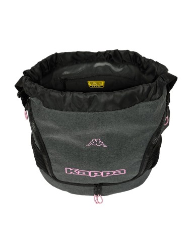 SACO MOCHILA KAPPA "SILVER PINK"