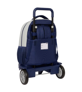 MOCHILA GDE. C/RUEDAS COMPACT EVOL. EXT. BENETTON "VARSITY" 2