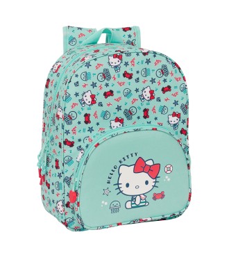 MOCHILA INFANTIL ADAPT.CARRO HELLO KITTY "SEA LOVERS"