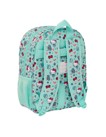 MOCHILA INFANTIL ADAPT.CARRO HELLO KITTY "SEA LOVERS"