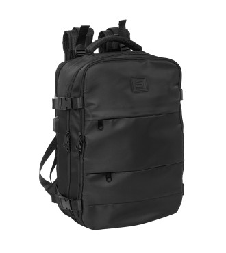 MOCHILA VIAJE CABINA PORTATIL 15,6'' SAFTA "NEGRO"