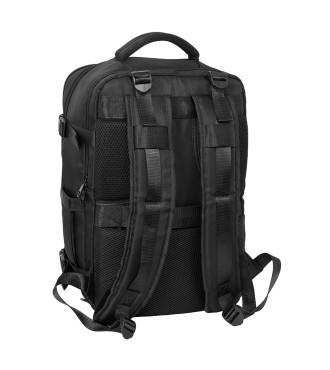 MOCHILA VIAJE CABINA PORTATIL 15,6'' SAFTA "NEGRO" 2