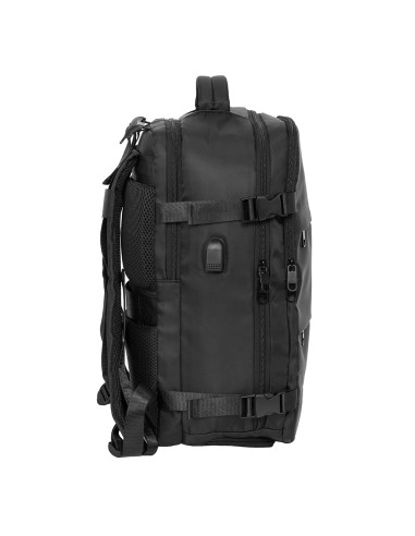 MOCHILA VIAJE CABINA PORTATIL 15,6'' SAFTA "NEGRO"