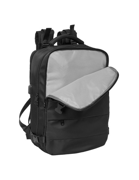 MOCHILA VIAJE CABINA PORTATIL 15,6'' SAFTA "NEGRO"