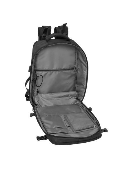 MOCHILA VIAJE CABINA PORTATIL 15,6'' SAFTA "NEGRO"