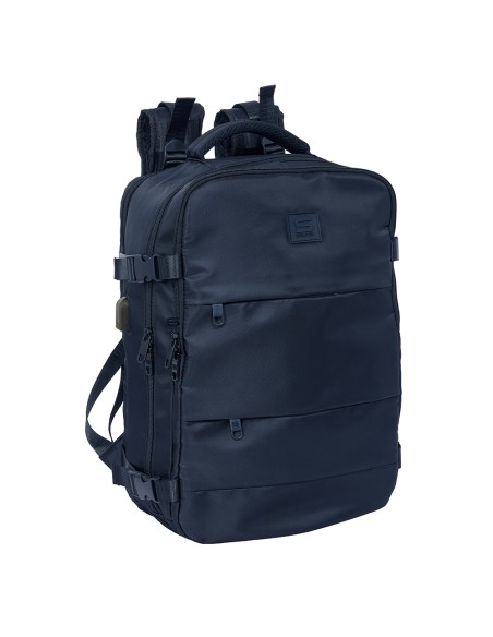 MOCHILA VIAJE CABINA PORTATIL 15,6'' SAFTA "MARINO"