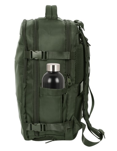 MOCHILA VIAJE CABINA PORTATIL 15,6'' SAFTA "VERDE"
