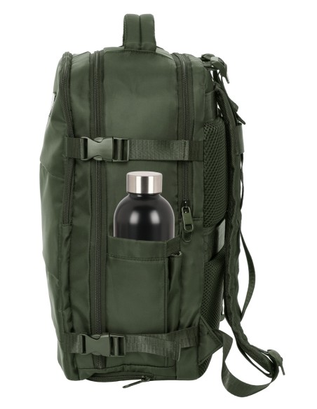 MOCHILA VIAJE CABINA PORTATIL 15,6'' SAFTA "VERDE"