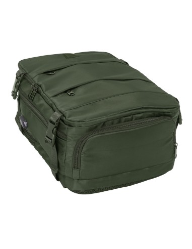 MOCHILA VIAJE CABINA PORTATIL 15,6'' SAFTA "VERDE"