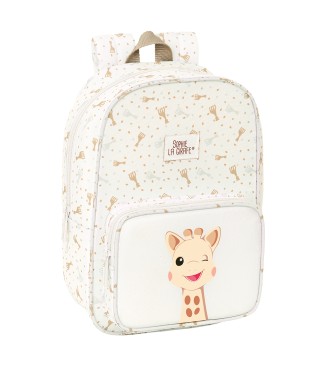 MOCHILA INFANTIL RECIC Y REPELENTE AGUA SOPHIE LA GIRAFE HONEY