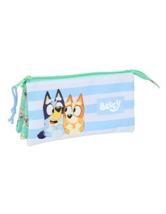 PORTATODO TRIPLE BLUEY "SISTERS" Portatodo Estuche | Fraber