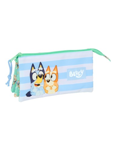PORTATODO TRIPLE BLUEY "SISTERS" Portatodo Estuche | Fraber