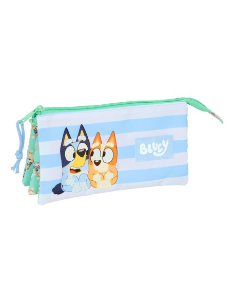 PORTATODO TRIPLE BLUEY "SISTERS" Portatodo Estuche | Fraber