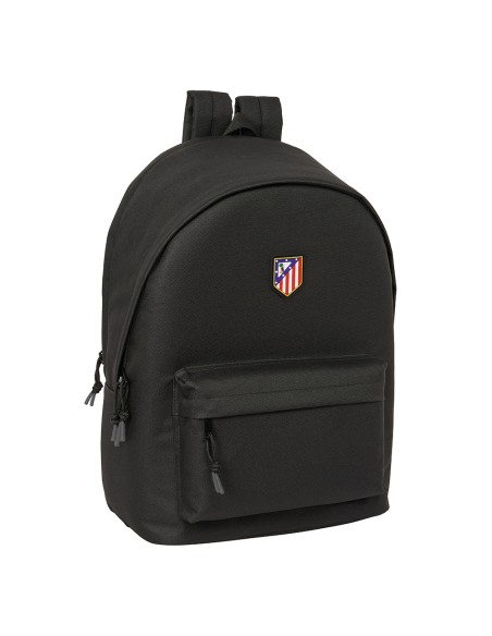 MOCHILA DOBLE PARA PORTATIL 15,6"+USB ATCO. DE MADRID TEEN BLACK