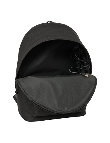MOCHILA DOBLE PARA PORTATIL 15,6"+USB ATCO. DE MADRID TEEN BLACK
