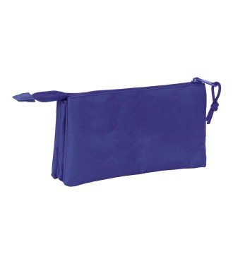 PORTATODO TRIPLE ATCO. DE MADRID TEEN DARK BLUE 2