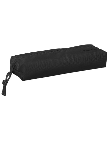 PORTATODO RECTANGULAR C/GOMA ELAST. 22CM SAFTA "BLACK"