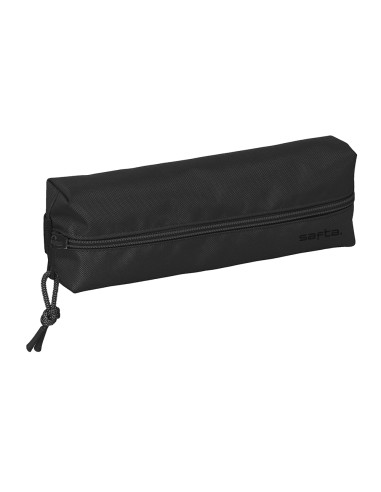 PORTATODO RECTANGULAR C/GOMA ELAST. 22CM SAFTA "BLACK"