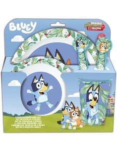 SET MICRO KIDS 5 PIEZAS EN ESTUCHE BLUEY Complementos | F...