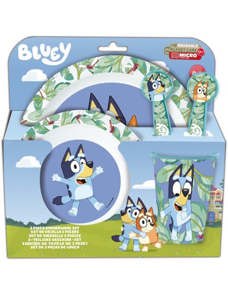 SET MICRO KIDS 5 PIEZAS EN ESTUCHE BLUEY Complementos | F...