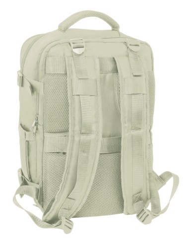 MOCHILA VIAJE CABINA PORTATIL 15,6'' SAFTA "BEIGE"