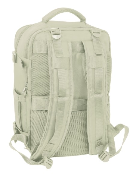 MOCHILA VIAJE CABINA PORTATIL 15,6'' SAFTA "BEIGE"