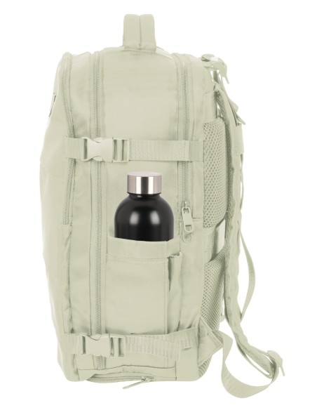 MOCHILA VIAJE CABINA PORTATIL 15,6'' SAFTA "BEIGE"