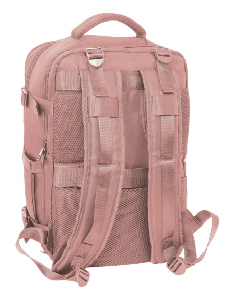MOCHILA VIAJE CABINA PORTATIL 15,6'' SAFTA "ROSA"