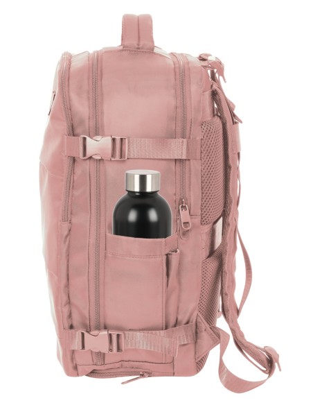 MOCHILA VIAJE CABINA PORTATIL 15,6'' SAFTA "ROSA"